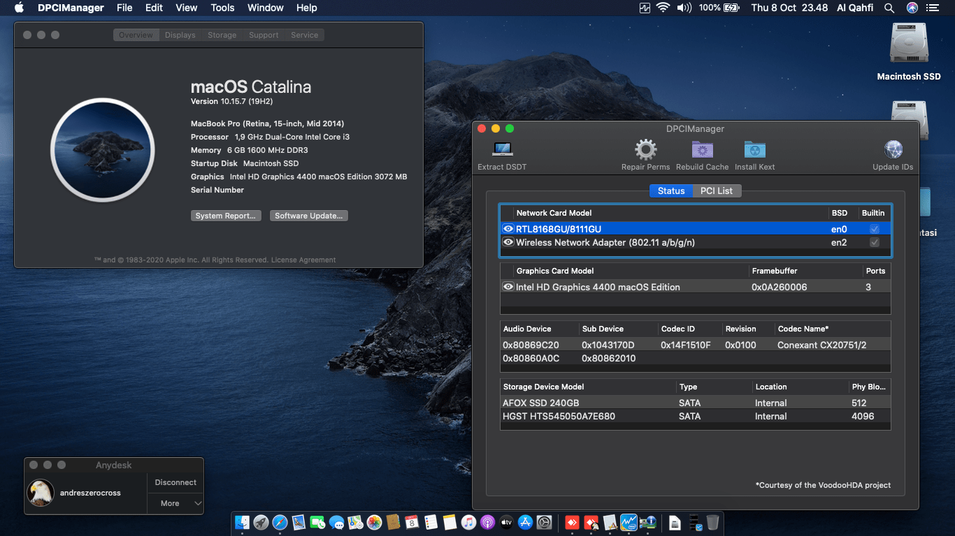 Asus A455LD WX110D 2nd [Haswell   Intel HD 4400]   OpenCore 1